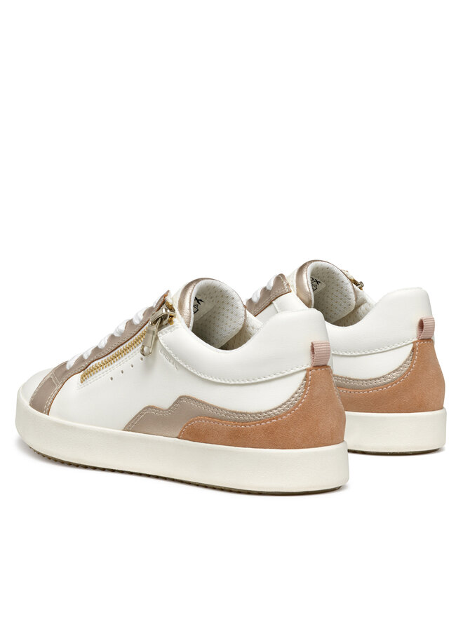 Geox Sportcipők Geox D Blomiee D466HJ 05422 C1R8Z Fehér