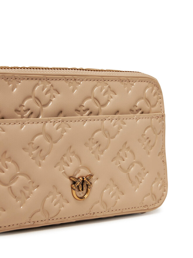PINKO Torebka PINKO Camera Bag Mini PE 25 PLTT 104292 A1YB Beżowy