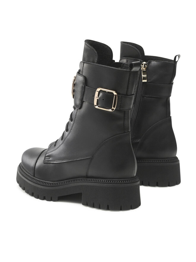 Eksbut Schnürstiefeletten Eksbut 7D-6509-155/ZŁ Schwarz