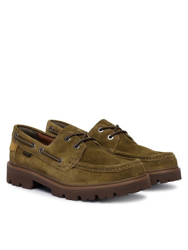 Clarks Halbschuhe Clarks Cleyhill Boat 26327952 Grün