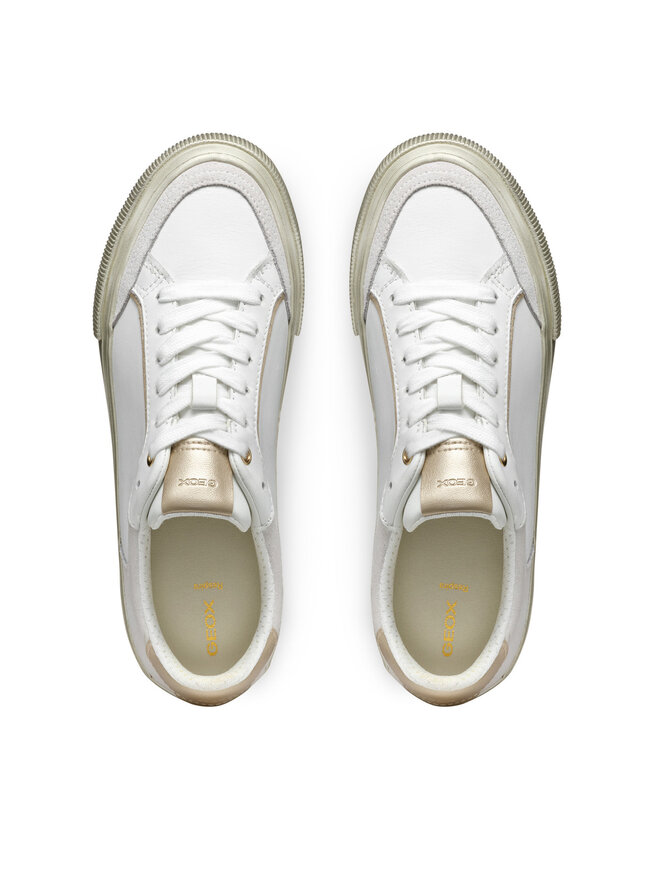 Geox Sneakersy Geox D Emmeleny D550UC 08554 C1327 Biały