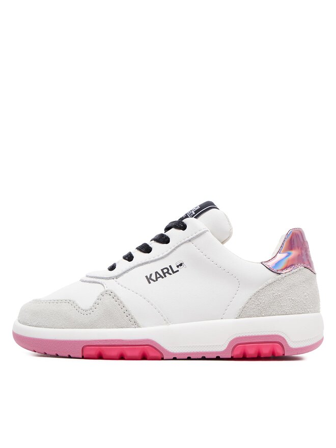Karl Lagerfeld Kids Sneakersy Karl Lagerfeld Kids Z30008 M Biały