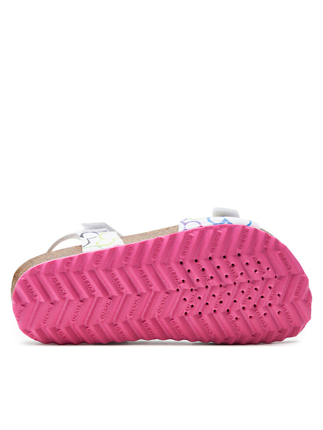 Geox Sandále Geox J Adriel Girl J158MC 000FC C0653 S Biela