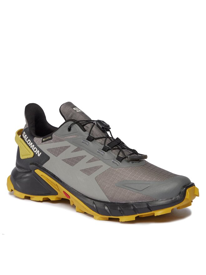 Salomon Laufschuhe Salomon Supercross 4 GORE-TEX L47317200 Schwarz