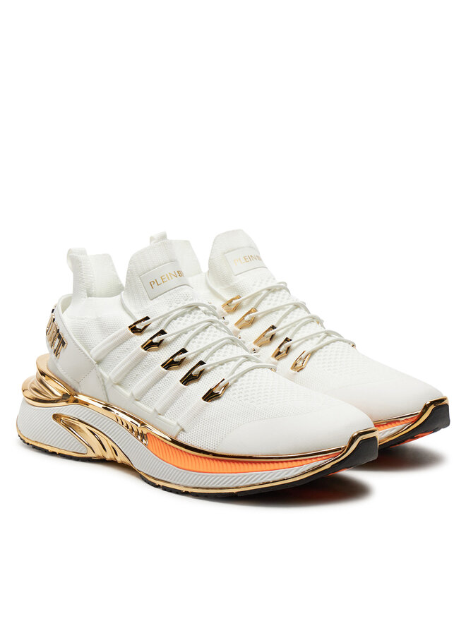Plein Sport Sneakers Plein Sport PADS USC0579 STE003N Alb
