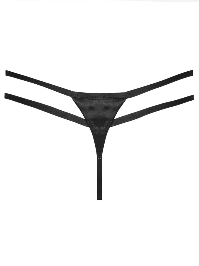 Hunkemöller Hunkemöller Stringtanga Vienna 301822 Schwarz