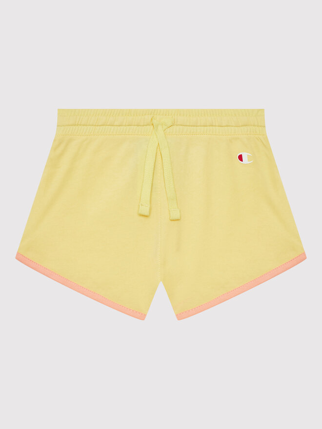 Champion Champion Conjunto de camiseta y pantalones cortos deportivos 404319 Amarillo Custom Fit