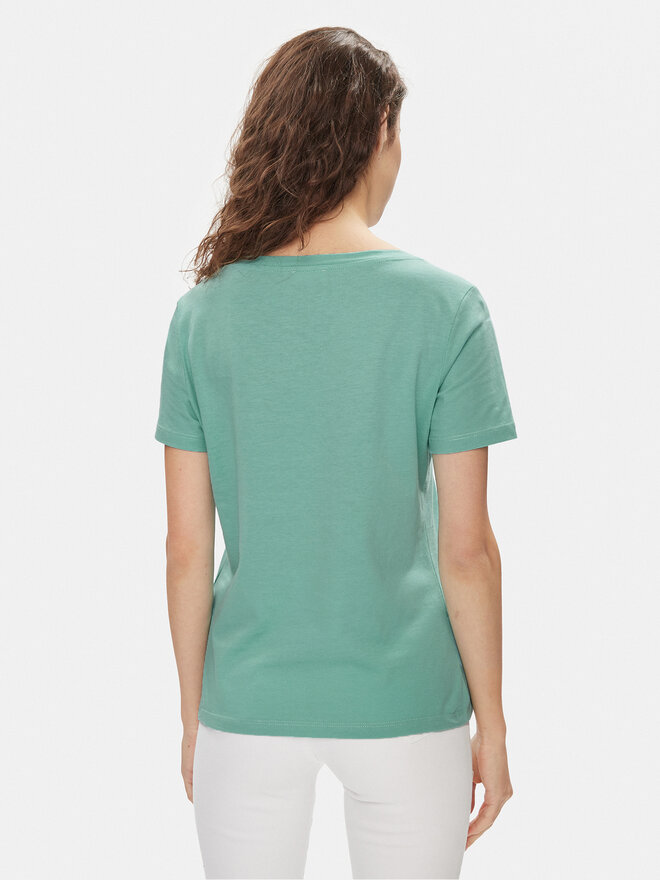 Liu Jo Liu Jo Camiseta MA4395 J6308 Verde Regular Fit
