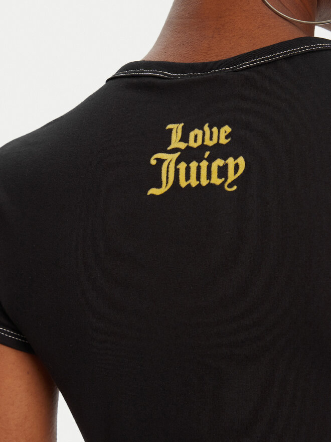 Juicy Couture Juicy Couture Camiseta JCNCT225460 Negro Regular Fit