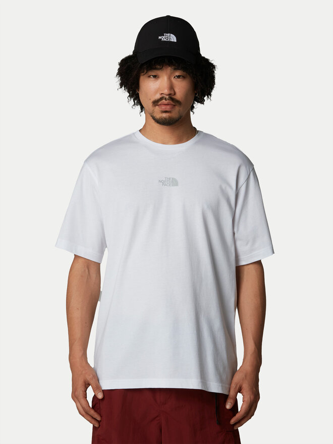 The North Face The North Face Marškinėliai Unisex SS Never Stop NF0A8C3A Balta Relaxed Fit