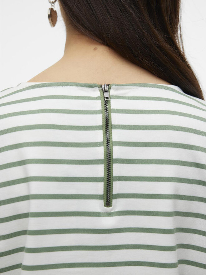 Vero Moda Vero Moda Marškinėliai Abby 10304716 Žalia Regular Fit