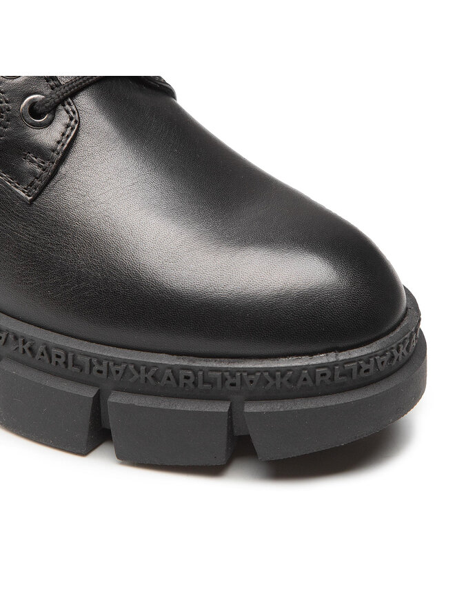 KARL LAGERFELD Polokozačky KARL LAGERFELD KL43250 Černá