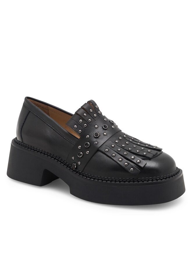 Eva Minge Loafersy Eva Minge LAGOA-24755 Czarny