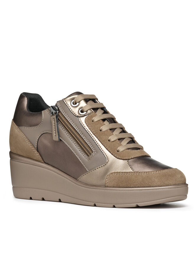 Geox Snīkeri Geox D Ilde D36RAC 0BN22 C6692 Zelta
