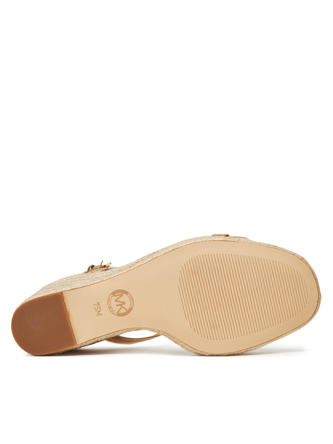 MICHAEL Michael Kors Espadryle MICHAEL Michael Kors Mandy Wedge 40R5MAMS2M Złoty