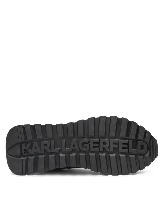 KARL LAGERFELD Sneakersy KARL LAGERFELD Kairo KL61124A Czarny