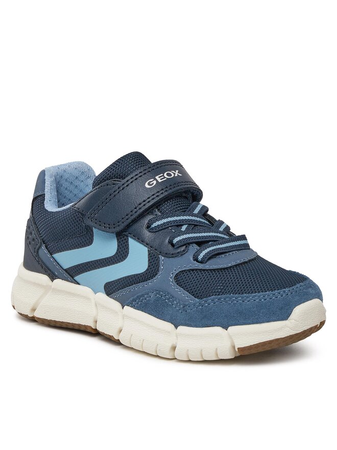 Geox Sneakersy Geox J Flexyper Boy J459BB 05422 C0693 S Granatowy