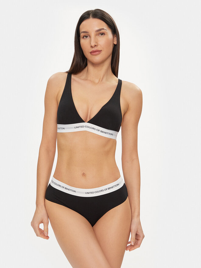 United Colors Of Benetton United Colors Of Benetton Σουτιέν Bralette 3OP81R00N Μαύρο