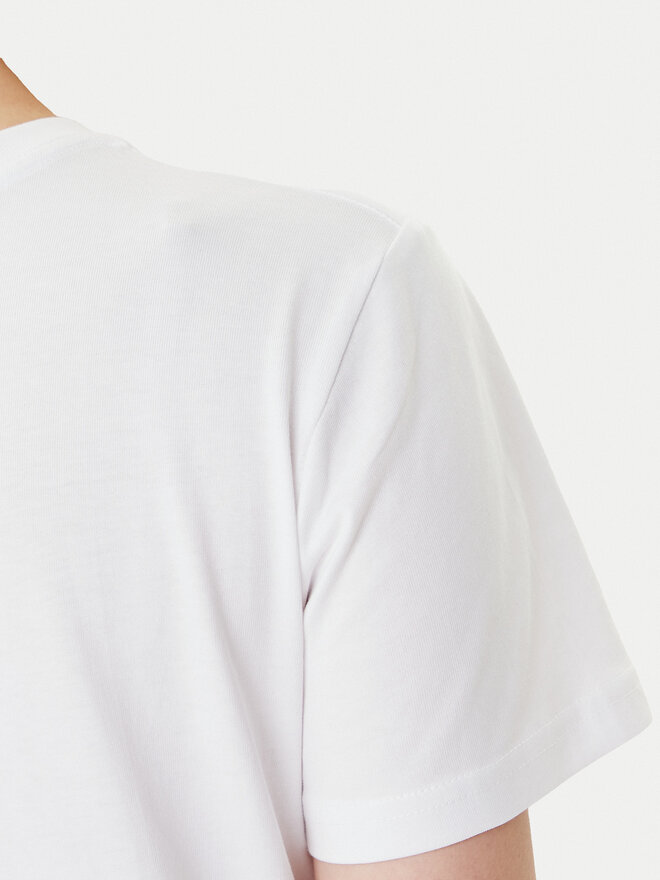Wrangler Wrangler Camiseta Sign Off 112373024 Blanco Slim Fit