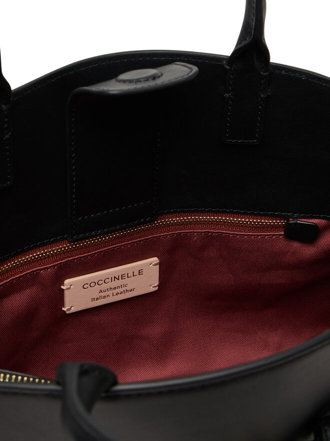 Coccinelle Handtasche Coccinelle TLA Coccinellesabine E1 TLA 18 04 01 Schwarz