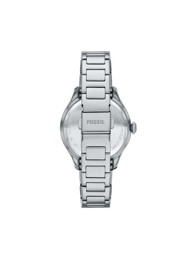 Fossil Ročna ura Fossil Gilmore ES5393 Srebrna