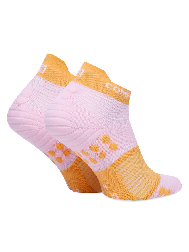 Compressport Calcetines cortos unisex Compressport Pro Racing V4.0 Run Low XU00047B Naranja