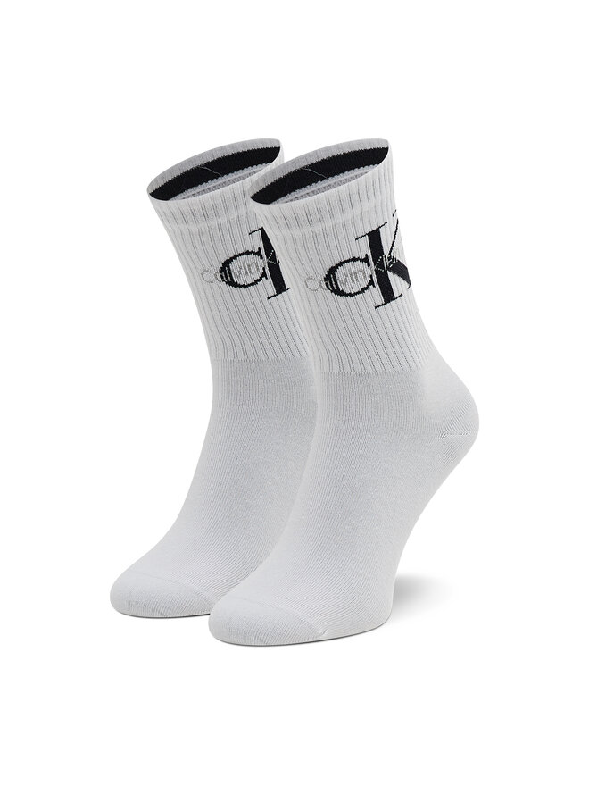 Calvin Klein Jeans Ilgos Moteriškos Kojinės Calvin Klein Jeans 701218750 Balta