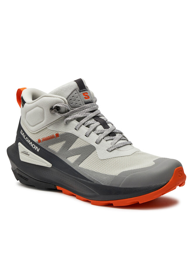 Salomon Παπούτσια πεζοπορίας Salomon Elixir Activ Mid Gore-Tex L47456700 Γκρι