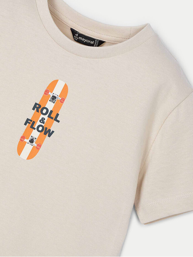 Mayoral Mayoral Футболка 3039 Бежевий Regular Fit
