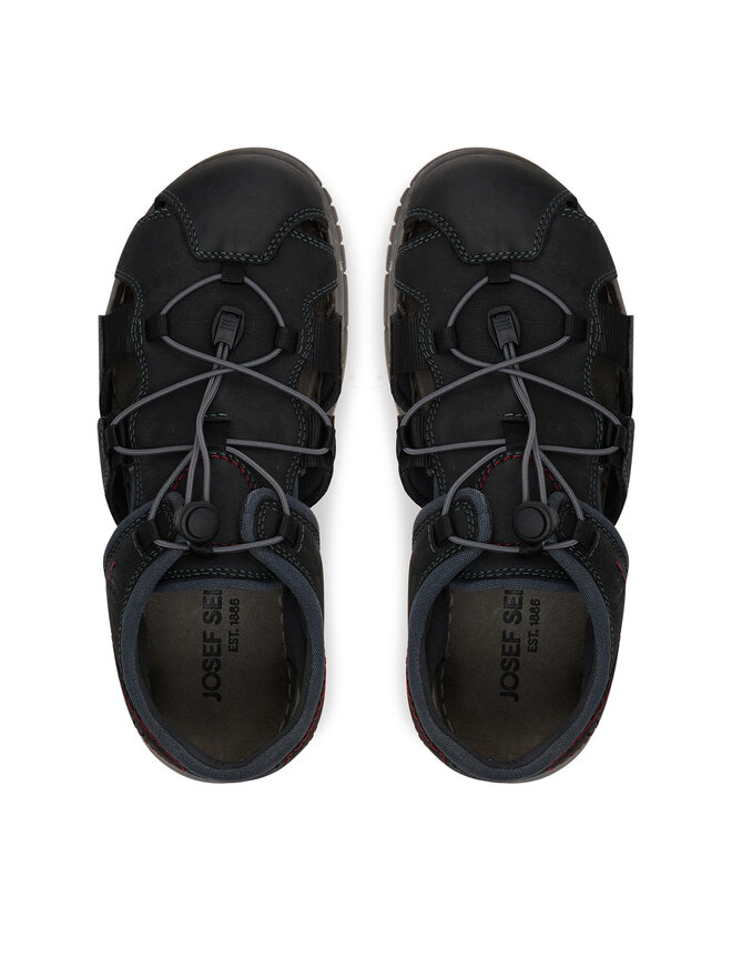 Josef Seibel Sandalen Josef Seibel Brendan 05 16805 Schwarz-Kombi 101