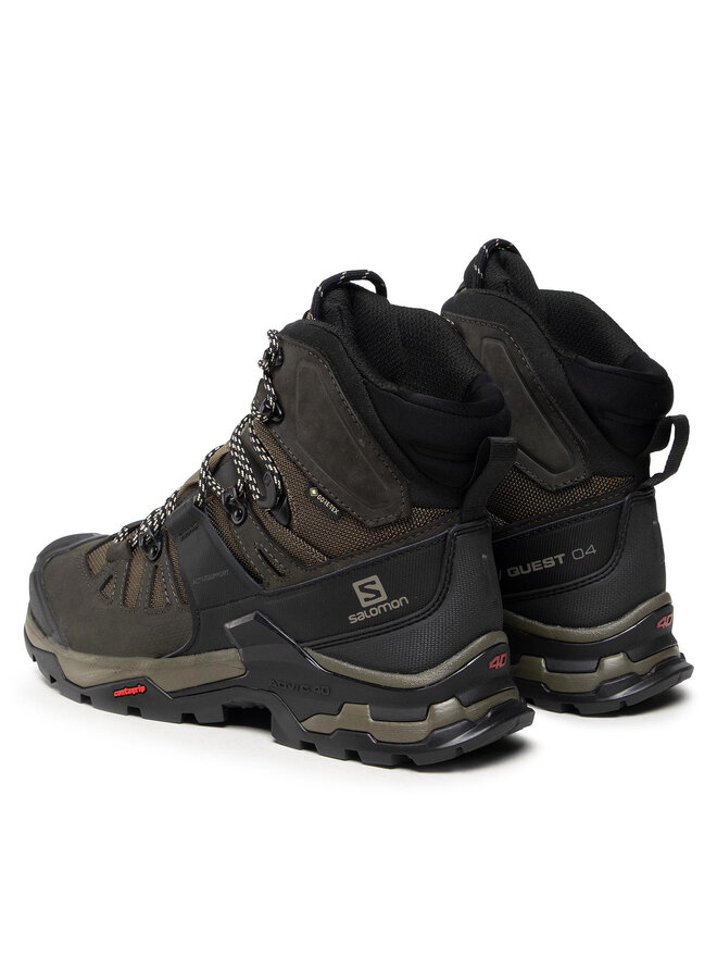 Salomon Trekkingschuhe Salomon Quest 4 Gtx GORE-TEX 412925 27 V0 Grün