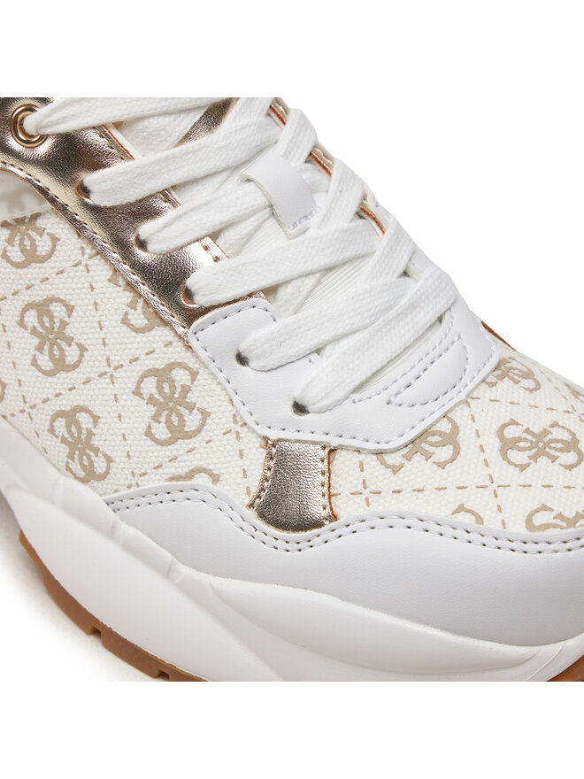 Guess Sneakersy Guess Samra2 FLTSM2 FAL12 Bílá