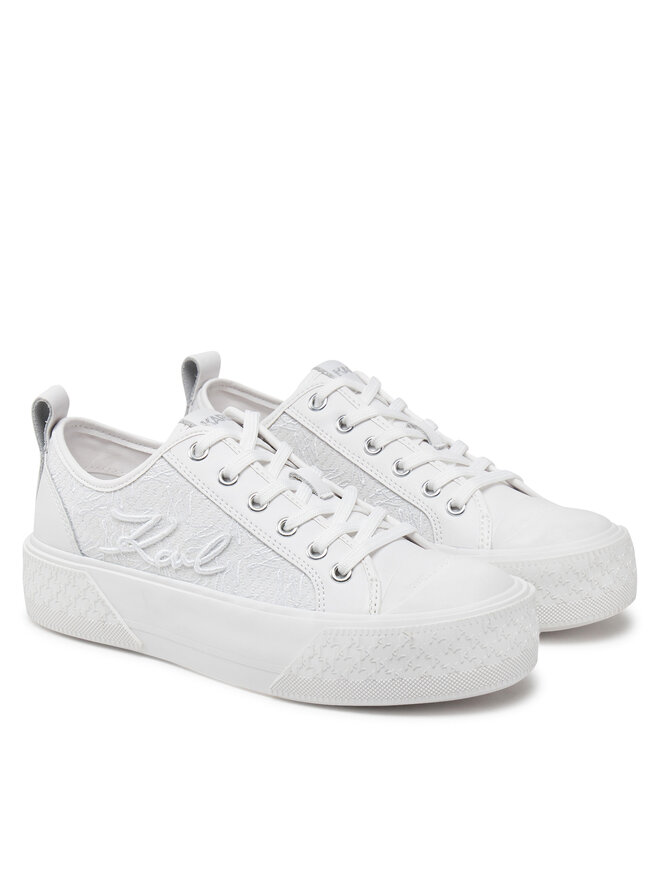 KARL LAGERFELD Plátenky KARL LAGERFELD Kampus Max III KL60611F Biela