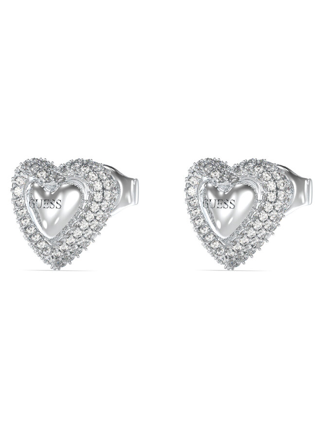 Guess Kolczyki Guess JUBE05 020JW Srebrny