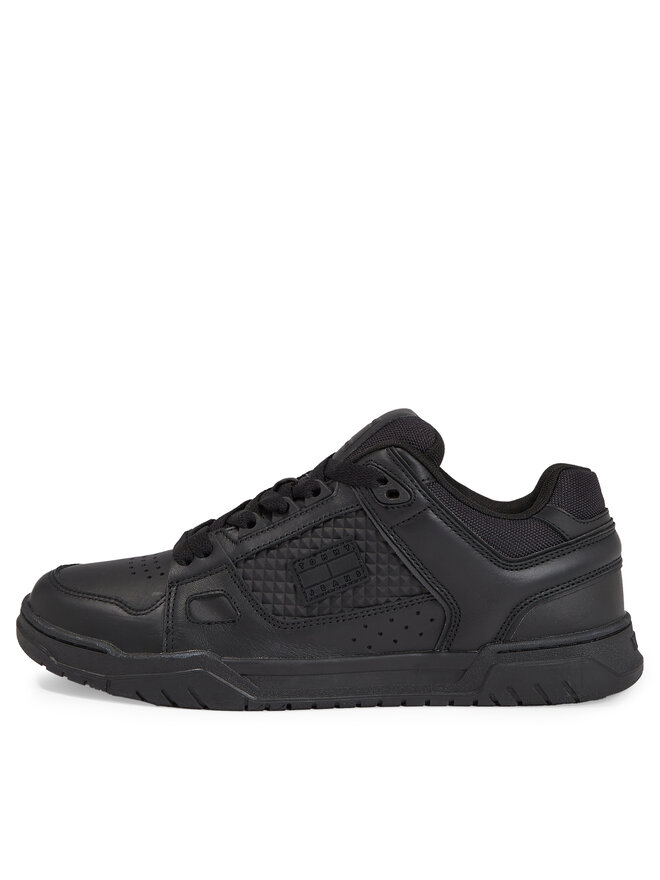 Tommy Jeans Tenisice Tommy Jeans Tjm Leather Skater Tongue EM0EM01260 Crna