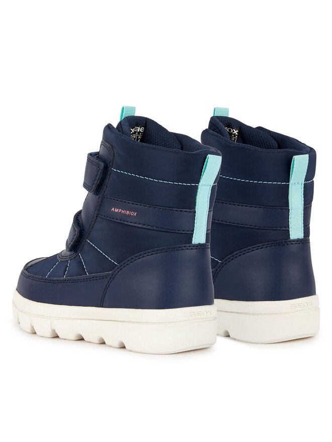 Geox Sněhule Geox J Willaboom Girl B A J36HWD 0FU54 C4002 D Tmavomodrá