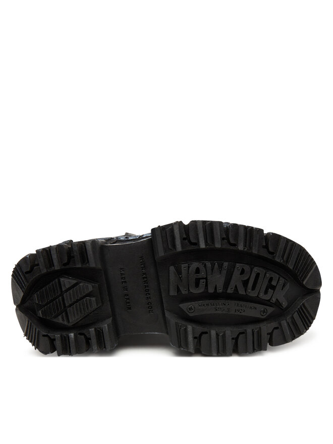 NEW ROCK Μποτάκια NEW ROCK M-373SC-C1 Γκρι