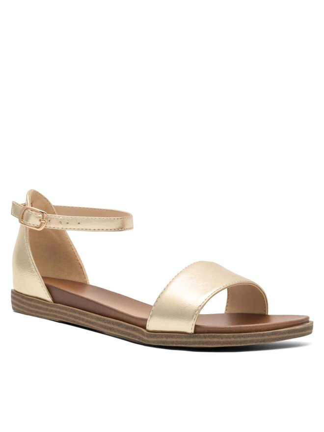 Clara Barson Sandalen Clara Barson MAGNA WS5811-01 Goldfarben