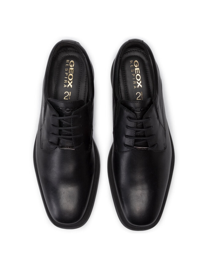 Geox Pantofi Geox U Brayden 2Fit Abx C U54N1C 00043 C9999 Negru