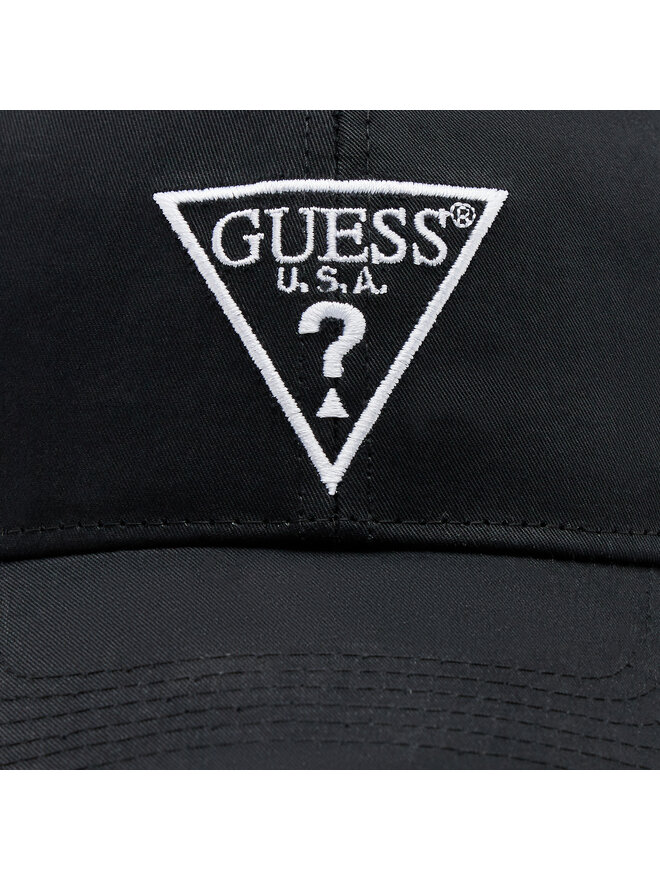 Guess Шапка с козирка Guess Z4YZ00 WFKN0 Черен