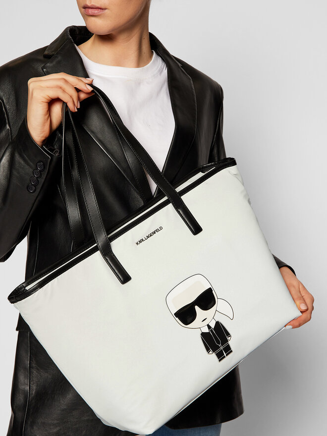 KARL LAGERFELD Handtasche KARL LAGERFELD 205W3014 Weiß