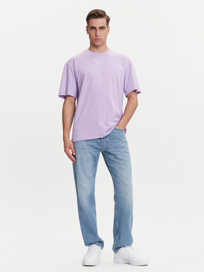 Karl Kani Karl Kani T-Shirt PD00005361 Μωβ Relaxed Fit