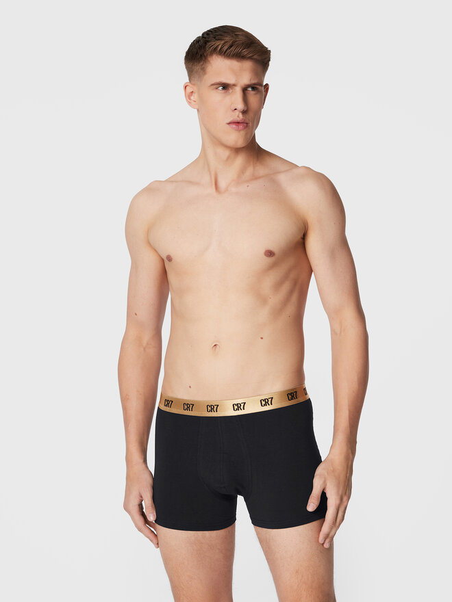 Cristiano Ronaldo CR7 Cristiano Ronaldo CR7 5 darab boxer Basic 8123-49 Fekete