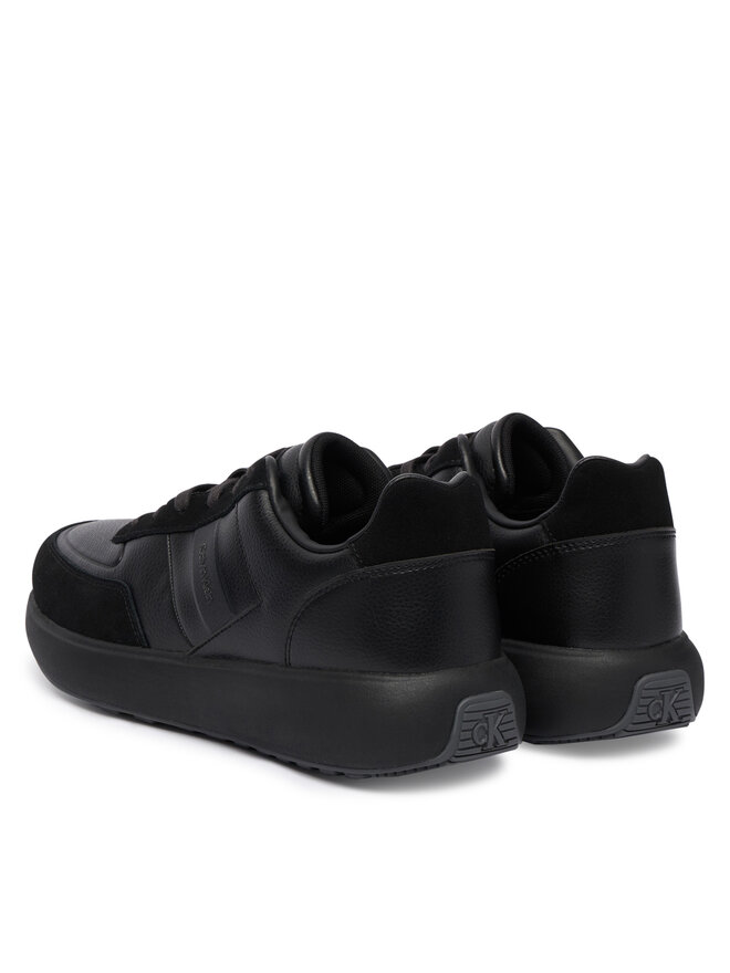 Calvin Klein Sneakers Calvin Klein City Runner Laceup Tape Lth HM0HM02033 Schwarz