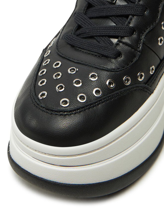 MICHAEL Michael Kors Αθλητικά MICHAEL Michael Kors Hayes Lace Up 43R5HAFS1L Μαύρο