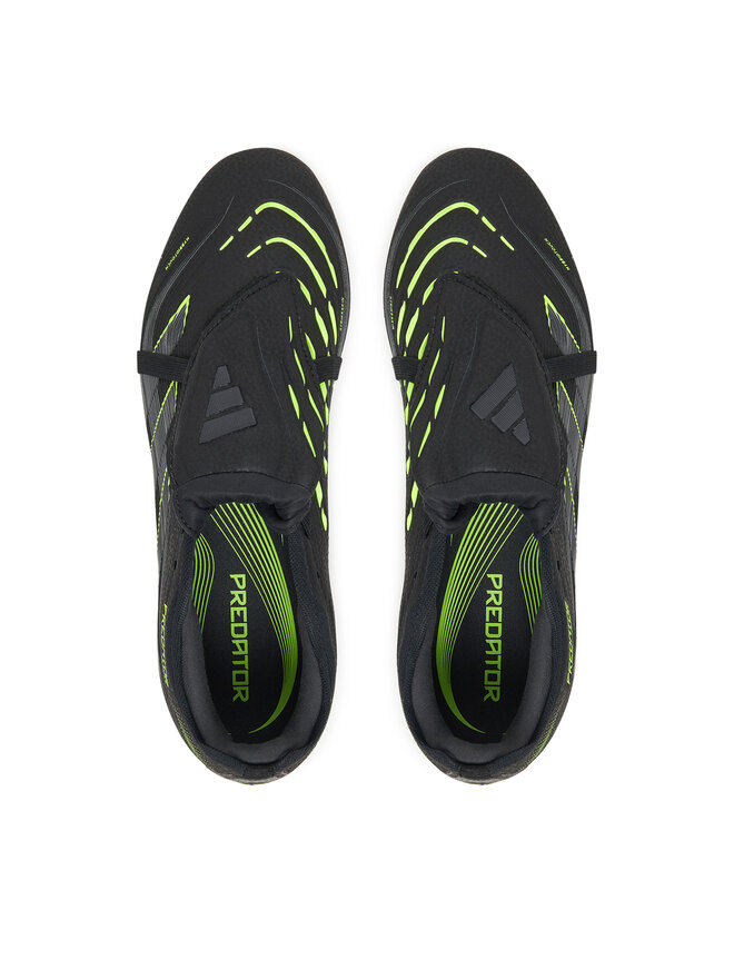 adidas Fußballschuhe adidas Predator Pro Fold-Over Tongue Firm Ground JS4072 Schwarz