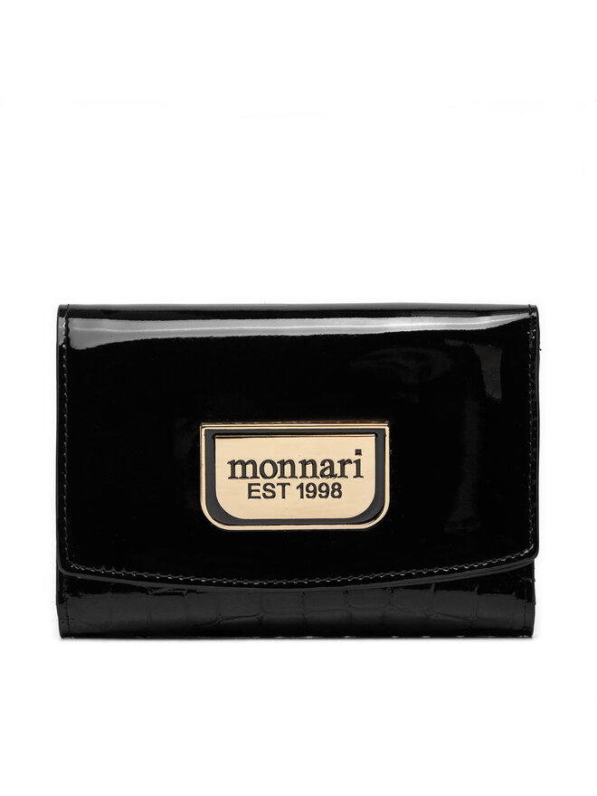 Monnari Duży Portfel Damski Monnari PURIMP0 Czarny