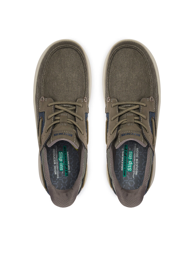 Skechers Туфлі Skechers Slip-ins Relaxed Fit: Troutt - Davey 205599/GRY Сірий