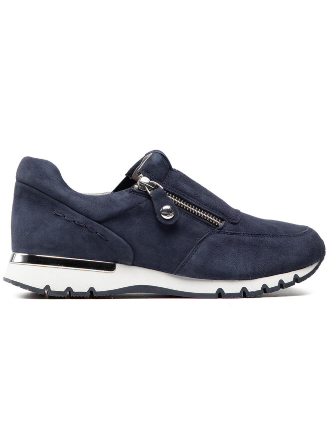 CAPRICE Chaussons Mocassins Femme 9-24703-43 - Confort Exceptionnel En Cuir Souple Largeur G