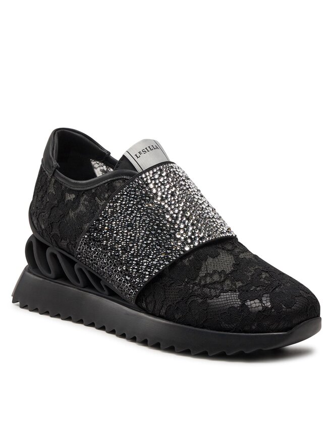 Le Silla Sneakers Le Silla Reiko 6846N040ZGPPLAC001 Schwarz